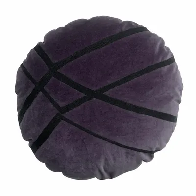 Coussins - Coussin Fara brodé Raisin Diamètre 50 - MAISON VIVARAISE - SDE VIVARAISE WINKLER