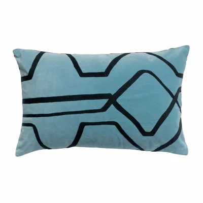Coussins - Coussin Fara brodé Quartz 40 x 65 - MAISON VIVARAISE - SDE VIVARAISE WINKLER