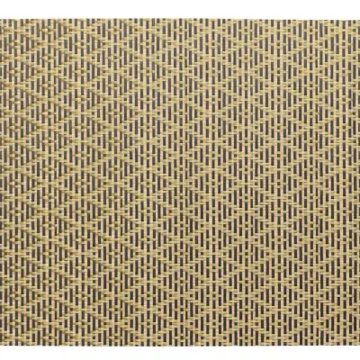 Nappes - Set de table Kadra Noir/or 33 x 45 - MAISON VIVARAISE - SDE VIVARAISE WINKLER