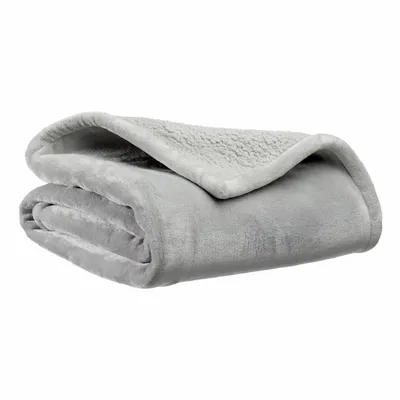 Throw blankets - Maxi throw Michka Perle 180 X 220 - MAISON VIVARAISE - SDE VIVARAISE WINKLER