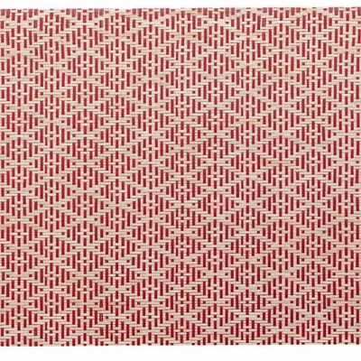 Table cloths - Kadra Placemat Set Naturel/Rouge 33 X 45 - MAISON VIVARAISE - SDE VIVARAISE WINKLER