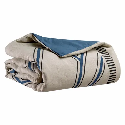 Throw blankets - Eiderdown Zeff Johan Tempete 80 X 180 - MAISON VIVARAISE - SDE VIVARAISE WINKLER