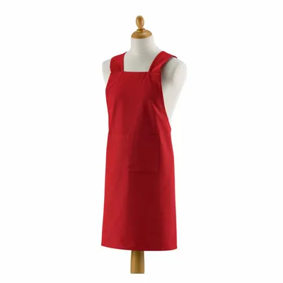 Tabliers de cuisine - Tablier de cuisine Gen Rouge Recyclé 120 x 85 - MAISON VIVARAISE - SDE VIVARAISE WINKLER