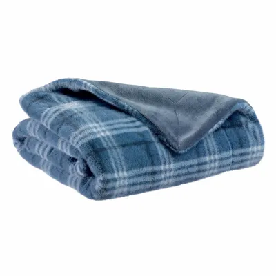 Throw blankets - Throw Luba Encre 140 X 180 - MAISON VIVARAISE - SDE VIVARAISE WINKLER