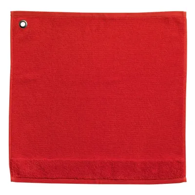 Torchons textile - Essuie-mains oeillet Curl Paprika 50 x 50 - MAISON VIVARAISE - SDE VIVARAISE WINKLER