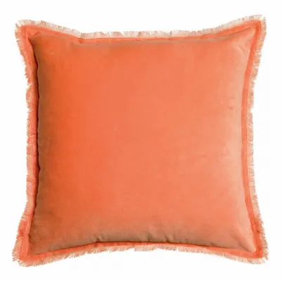 Cushions - Cushion Fara Goyave 45 X 45 - MAISON VIVARAISE - SDE VIVARAISE WINKLER
