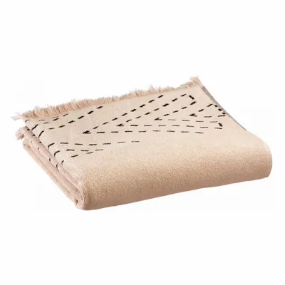 Serviettes de bain - Serviette de toilette Julia Lin 50 x 100 - MAISON VIVARAISE - SDE VIVARAISE WINKLER