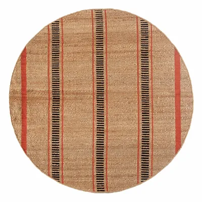 Tapis - Tapis Eden Marmelade diamètre 160 cm - MAISON VIVARAISE - SDE VIVARAISE WINKLER