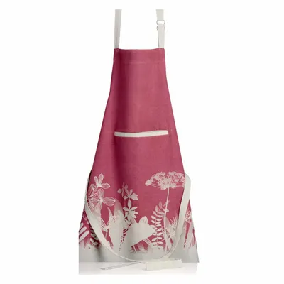 Tabliers de cuisine - Tablier de cuisine Bio Evaos Orchidée 72 x 85 - MAISON VIVARAISE - SDE VIVARAISE WINKLER