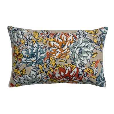 Coussins - Coussin Alba brodé Multico 40 x 65 - MAISON VIVARAISE - SDE VIVARAISE WINKLER