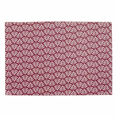 Placemats - Placemat Pompei With Coating Orchidee 33 X 48 - MAISON VIVARAISE - SDE VIVARAISE WINKLER
