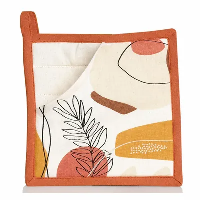 Potholders - 2-in-1 Pot Holder Legno Multico 20 X 20 - MAISON VIVARAISE - SDE VIVARAISE WINKLER