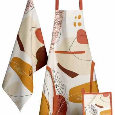 Potholders - 2-in-1 Pot Holder Legno Multico 20 X 20 - MAISON VIVARAISE - SDE VIVARAISE WINKLER