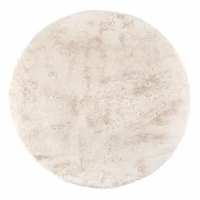 Tapis - Tapis Eddy Ivoire diamètre 160 cm - MAISON VIVARAISE - SDE VIVARAISE WINKLER