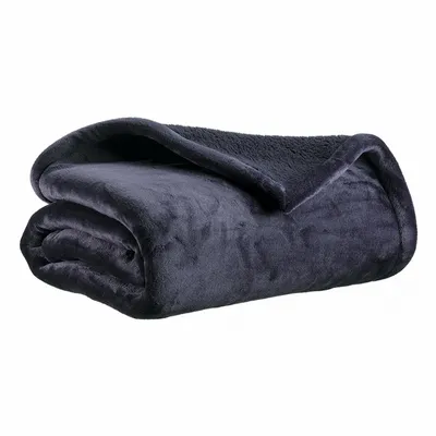 Bed linens - Michka Bed Throw Marine 220 X 240 - MAISON VIVARAISE - SDE VIVARAISE WINKLER