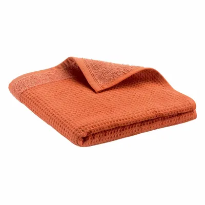 Bath towels - Recycled Bath Towel Abby Marmelade 50 X 100 - MAISON VIVARAISE - SDE VIVARAISE WINKLER