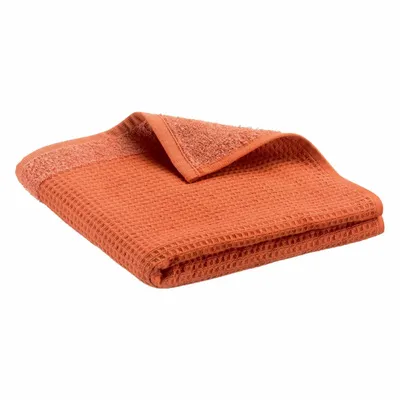 Serviettes de bain - Drap de bain recyclé Abby Marmelade 90 x 150 - MAISON VIVARAISE - SDE VIVARAISE WINKLER