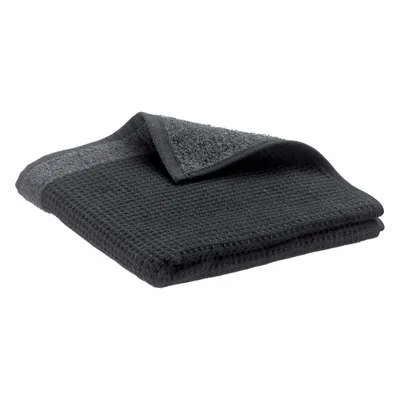 Serviettes de bain - Serviette de toilette recyclée Abby Tonnerre 50 x 100 - MAISON VIVARAISE - SDE VIVARAISE WINKLER