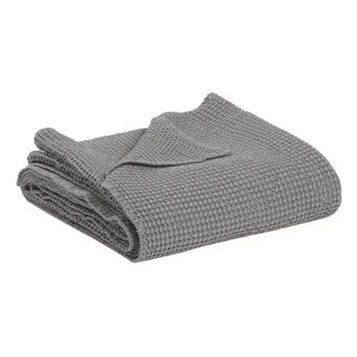 Linge de lit - Jeté recyclé Maia Orage 180 x 260 - MAISON VIVARAISE - SDE VIVARAISE WINKLER