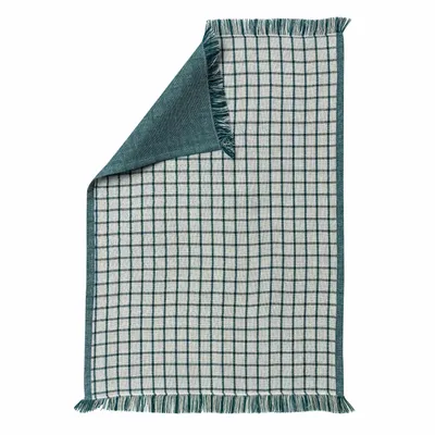 Dish towels - Recycled Tea Towel Aden Blanc/Paon 50 X 70 - MAISON VIVARAISE - SDE VIVARAISE WINKLER