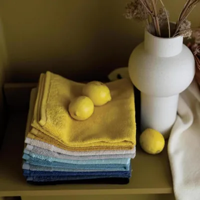 Kitchen utensils - Curl Eyelet Hand Towel Thym 50 X 50 - MAISON VIVARAISE - SDE VIVARAISE WINKLER
