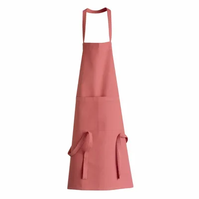 Tabliers de cuisine - Tablier de cuisine recyclé Dario Bois de rose 85 x 72 - MAISON VIVARAISE - SDE VIVARAISE WINKLER