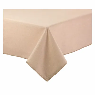 Table cloths - Recycled Tablecloth Delia Naturel 170 X 250 - MAISON VIVARAISE - SDE VIVARAISE WINKLER