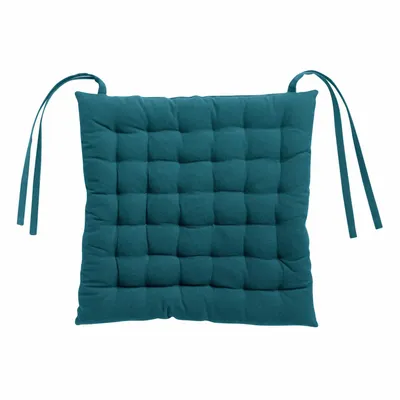 Chairs - Recycled Chair Cushion 36 Points Zea Paon 38 X 38 X 3 - MAISON VIVARAISE - SDE VIVARAISE WINKLER