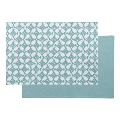 Nappes - Set de table enduit Fatou recyclé Alizee 33 x 48 - MAISON VIVARAISE - SDE VIVARAISE WINKLER