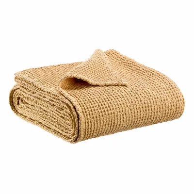 Linge de lit - Jeté Maia Sable 180 x 260 - MAISON VIVARAISE - SDE VIVARAISE WINKLER