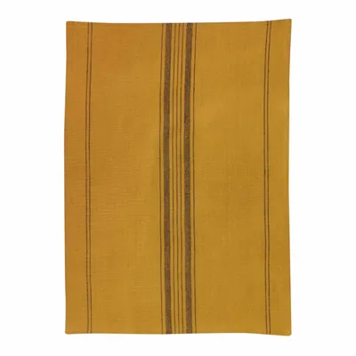 Torchons - Torchon Metis Kilia rayures Bronze 50 x 70 - MAISON VIVARAISE - SDE VIVARAISE WINKLER