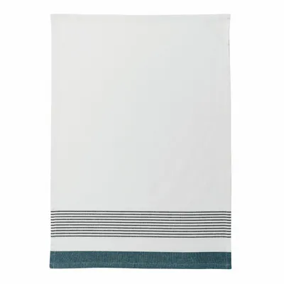 Dish towels - Mattia Recycled Dish Towel Paon 50 X 70 - MAISON VIVARAISE - SDE VIVARAISE WINKLER