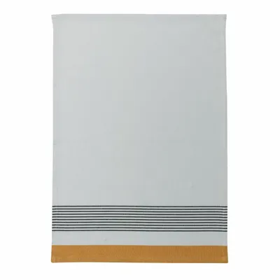 Dish towels - Mattia Recycled Dish Towel Tournesol 50 X 70 - MAISON VIVARAISE - SDE VIVARAISE WINKLER