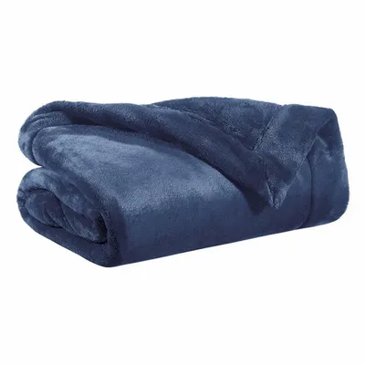 Throw blankets - Tender Throw Blanket Encre 150 X 200 - MAISON VIVARAISE - SDE VIVARAISE WINKLER