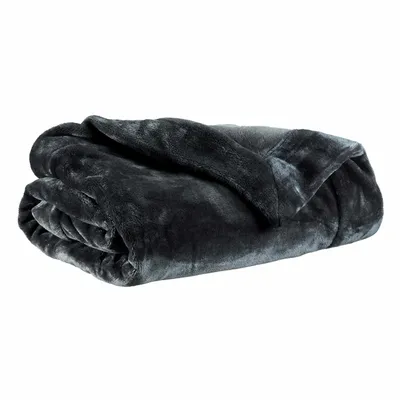 Throw blankets - Tender Throw Blanket Cendre 150 X 200 - MAISON VIVARAISE - SDE VIVARAISE WINKLER