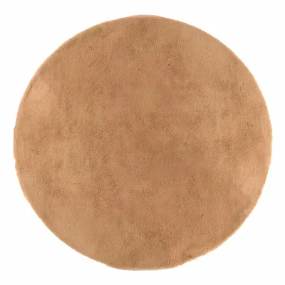 Tapis - Tapis Eddy Camel diamètre 160 cm - MAISON VIVARAISE - SDE VIVARAISE WINKLER