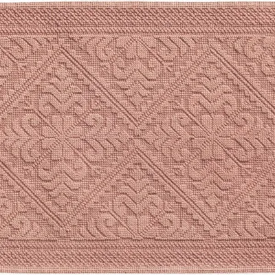 Autres linges de bain - Tapis de bain uni Enzo Argile 54 x 64 - MAISON VIVARAISE - SDE VIVARAISE WINKLER
