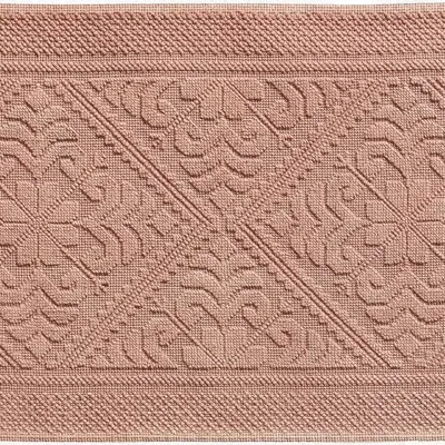 Other bath linens - Enzo Bath Mat Argile 54 X 110 - MAISON VIVARAISE - SDE VIVARAISE WINKLER