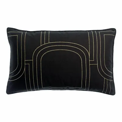 Cushions - Cushion Jaden Caviar 40 X 65 - MAISON VIVARAISE - SDE VIVARAISE WINKLER