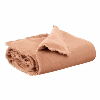 Linge de lit - Édredon uni Laly Epice 85 x 200 - MAISON VIVARAISE - SDE VIVARAISE WINKLER