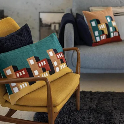 Cushions - Cushion Suri Multico 40 X 65 - MAISON VIVARAISE - SDE VIVARAISE WINKLER
