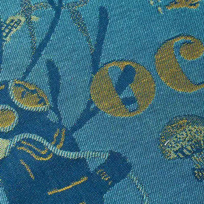 Dish towels - ABYSSE TEA TOWEL - TISSAGE MOUTET