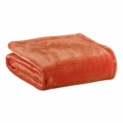 Throw blankets - Recycled Throw Theo Marmelade 130 X 160 - MAISON VIVARAISE - SDE VIVARAISE WINKLER