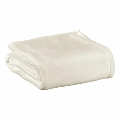 Throw blankets - Recycled Throw Theo Neige 130 X 160 - MAISON VIVARAISE - SDE VIVARAISE WINKLER
