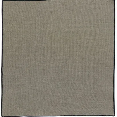 Serviettes - Serviette de table recyclée Grace Ombre 40 x 40 - MAISON VIVARAISE - SDE VIVARAISE WINKLER