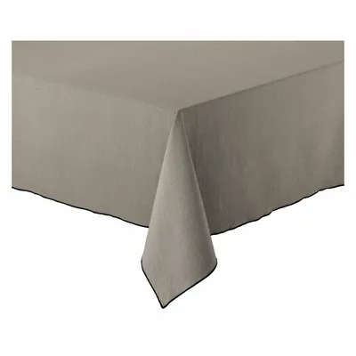 Nappes - Nappe recyclée Grace Ombre 140 x 250 - MAISON VIVARAISE - SDE VIVARAISE WINKLER