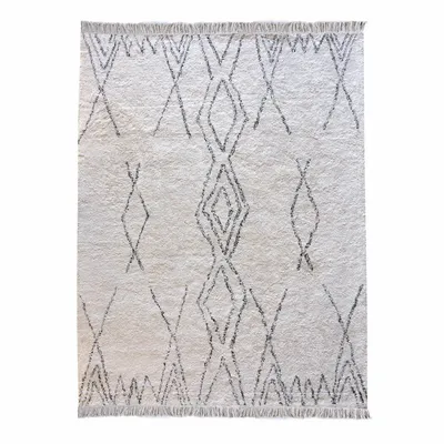 Tapis - Tapis Crimble Ivoire/charbon 160 x 230 - MAISON VIVARAISE - SDE VIVARAISE WINKLER