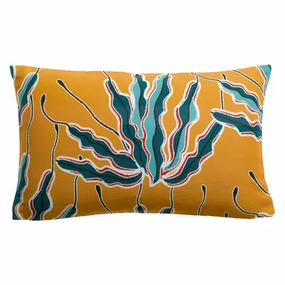 Coussins - Coussin imprimé Alga outdoor Bronze 30 x 50 - MAISON VIVARAISE - SDE VIVARAISE WINKLER
