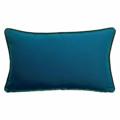 Cushions - Plain Outdoor Cushion Alga Indigo 30 X 50 - MAISON VIVARAISE - SDE VIVARAISE WINKLER