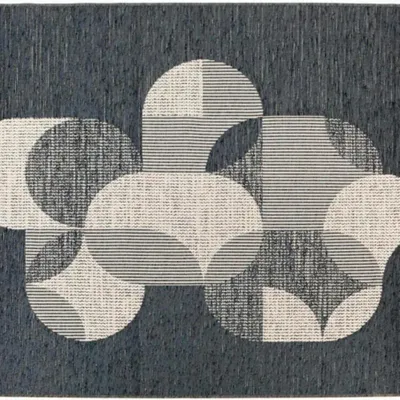 Tapis - Tapis Anaya outdoor Pétrole 200 x 290 - MAISON VIVARAISE - SDE VIVARAISE WINKLER